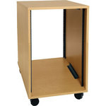 Middle Atlantic MBRK8 8 SPACE 14in , 18in DEEP MAPLE MELAMINE RACK