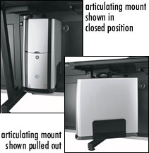 Middle Atlantic D-CPU Articulating Desk CPU Mount
