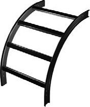 Middle Atlantic CLB-VO90-W24 90 VERT OUTSD BEND 24in, BLK, 1