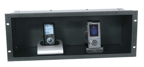 Middle Atlantic SH-DMP-A 4 RU Black Brushed Anodized Media Player Shelves