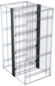 Middle Atlantic BGR-CC-41FB 41 Space (71-3/4in) BGR Series Cable Chase Lift Off Front & Back Only, 4.4in Width