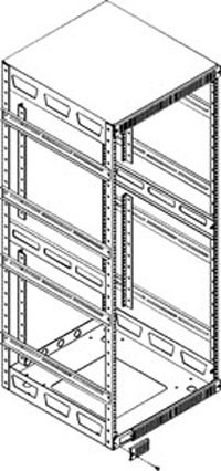 Middle Atlantic 5AR43 SPLIT REAR RAIL KIT, FITS 5-43
