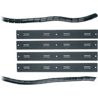 Middle Atlantic CM-L CABLE MANAGEMENT KIT FOR EL 84in DESK SYSTEM, INCLUDES 8 CABLE MANAGERS AND 20ft SPIRAL CABLE WRAP