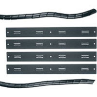 Middle Atlantic CM-S CABLE MANAGEMENT KIT FOR ES 60in DESK SYSTEM, INCLUDES 4 CABLE MANAGERS AMD 20ft SPIRAL CABLE WRAP