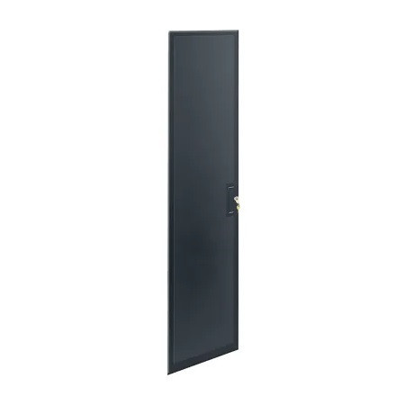 Middle Atlantic MW-RD-40 Solid Rear Door, 40-RU, Closure, Steel, Black Powder Coated