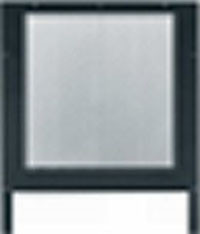 Middle Atlantic MW-LVT 64% OPEN AREA TOP FOR ANY DRK, WRK, MRK, VRK, OR VMRK, BLACK FINISH