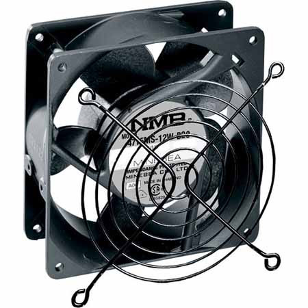 Middle Atlantic QFAN-119 4 1/2in QUIET FAN WITH GUARD, 50 CFM 220 VAC CORD AND HARDWARE INCLUDED