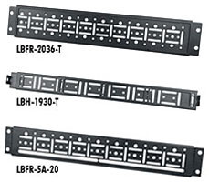 Middle Atlantic LBFR-1626-T FRONT TO REAR TELESCOPING LACER BAR, 16in TO 26in , 2 PIECES
