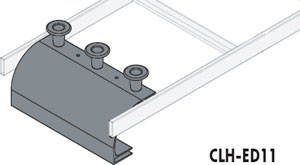 Middle Atlantic CLH-ED5 CABLE LADDER END DRP 5, 1PC, 1