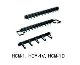 Middle Atlantic HCM-1V 1 space HORIZ CBLMGR CLIPS/V.