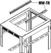 Middle Atlantic MW-TR TOP RAIL OPTION FOR THE WRK, MRK, VRK AND VMRK, SERIES RACKS, 13 SPACES