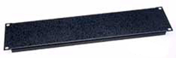 Middle Atlantic SB6 6 SPACE 10 1/2in FLANGED STEEL BLANK PANEL, BLACK TEXTURED FINISH