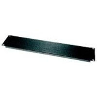 Middle Atlantic BL3 3 SPACE 5 1/4in FLANGED ALUMINUM BLANK PANEL, BLACK BRUSHED FINISH