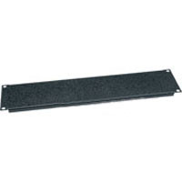 Middle Atlantic SB4 4 SPACE 7in FLANGED STEEL BLANK PANEL, BLACK TEXTURED FINISH