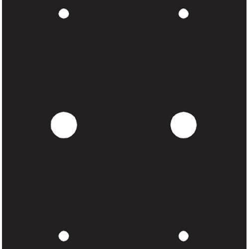 Middle Atlantic 1/4X2 UCP MODULE, FOR RCA JACKS, SOME SWITCHES AND LEDS, FITS 2 CONNECTORS