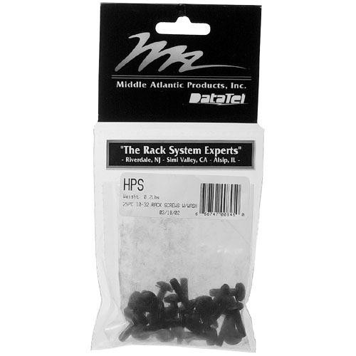 Middle Atlantic HPS 25PC 10-32 RACK SCREWS W/