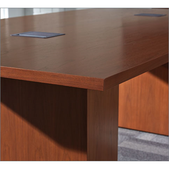 Middle Atlantic T5KHD1BOV01ZP001 T5 Conference Table, Klasik Style 16', Scarlett Cherry Veneer with Premium Edge