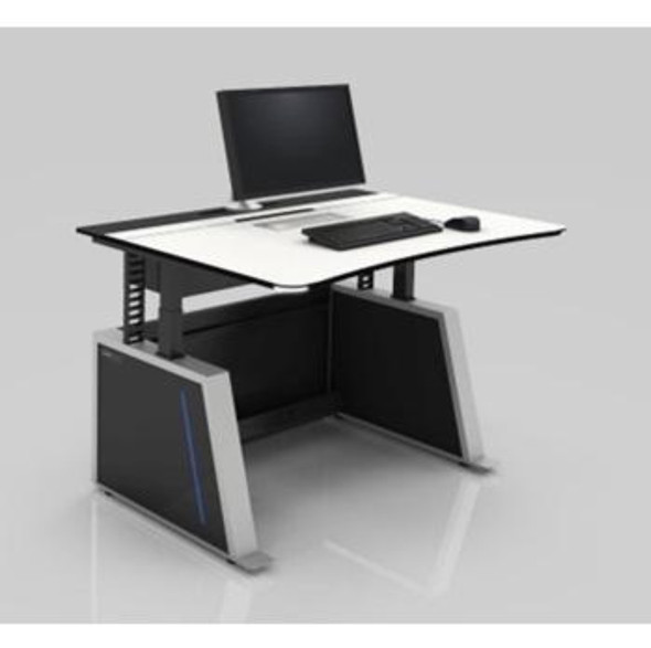 Middle Atlantic LH-VLCSHS Visionline AIR 24/7 Height Adjustable Console, Small, 49.5 Inches Wide