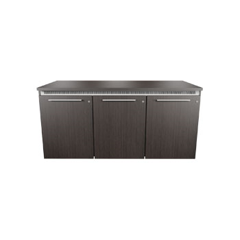 Middle Atlantic C5K3A1SSHA3ZP001 Pre-configured C5 Series Credenza, 3 Bay