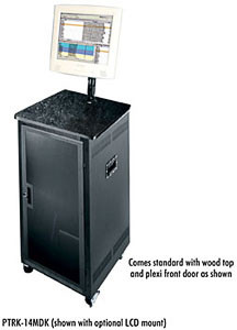 Middle Atlantic PTRK-2126MDK PTRK Series Portable Rolling Rack - PTRK-2126MDK