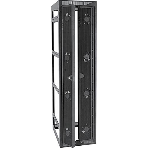 Middle Atlantic D-CFRD-44 44 RU High CFM Split Rear Door DRK Racks