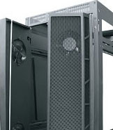 Middle Atlantic MW-CFRD-42 42 RU High CFM Split Rear Door Racks