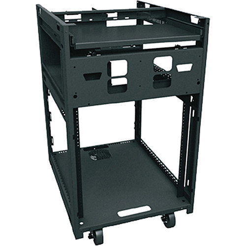 Middle Atlantic L5-FLATFR-23LDW L5 Series Flat Frame, 23 Inches Wide, 1 Bay