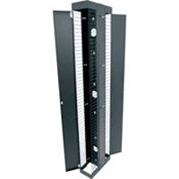 Middle Atlantic VCD-6-45-DC 45 RU Cable Duct 6 Inches Wide - Dual Duct