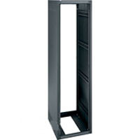 Middle Atlantic ERK-1820LRD 18 SPACE 31 1/2in , 19 1/2in DEEP STAND ALONE RACK LESS REAR DOOR, BLACK FINISH