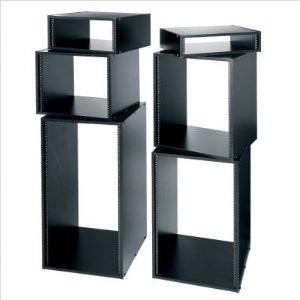 Middle Atlantic BRK16-28 16 SPACE 28in , 28in DEEP BLACK MELAMINE RACK