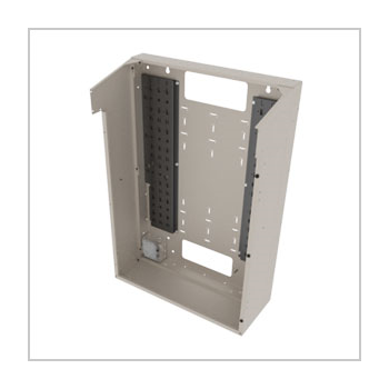 Middle Atlantic VWM-BPSD-3610-PW VWM Series Split Door Back Pan, 36" High, 10" Deep, Putty Finish