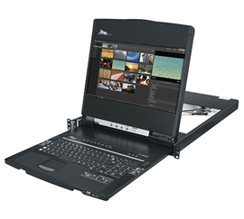 Middle Atlantic RM-KB-LCD17HD High Definition Rackmount Console