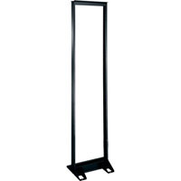 Middle Atlantic RL12-45 45 SPACE 78 3/4in OPEN FRAME RACK, BLACK FINISH, 12-24 THREAD