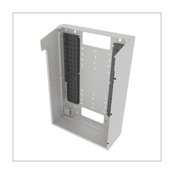 Middle Atlantic VWM-BPSD-3616-WT VWM Series Split Door Back Pan, 36" High, 16" Deep, White Finish