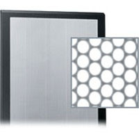 Middle Atlantic MW-LVRD-44 64% OPEN AREA REAR DOOR OPTION FOR 44SP WRK, MRK, AND VRK RACKS, BLACK FINISH