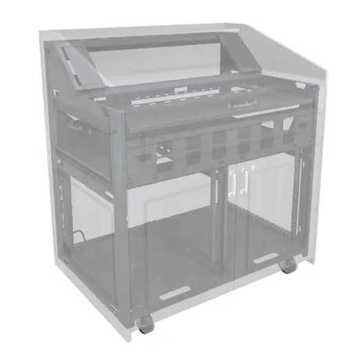 Middle Atlantic L5-FMHWS-33CB L5 Flat Top Millwork Kit for 33" Lecterns (Classic Bronze)