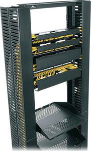 Middle Atlantic PCD-4-8-45DC PLAS CBL DUCT, 4X8, 45SP, DBL