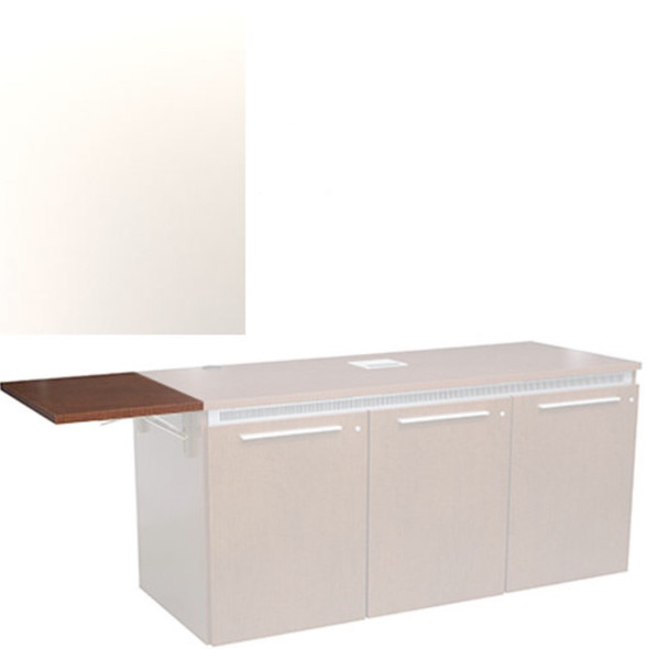 Middle Atlantic C5-FS22-HA7 22 Inch Deep C5 Flip Shelf HPL - Brite White