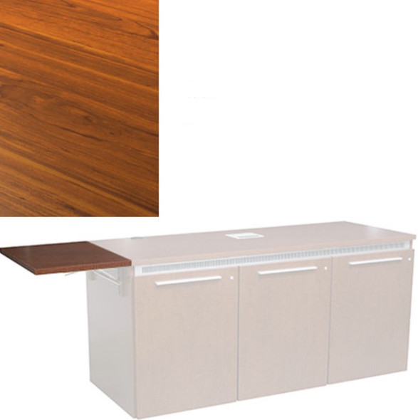 Middle Atlantic C5-FS22-HB3 22 Inch Deep C5 Flip Shelf HPL - Glamour Cherry