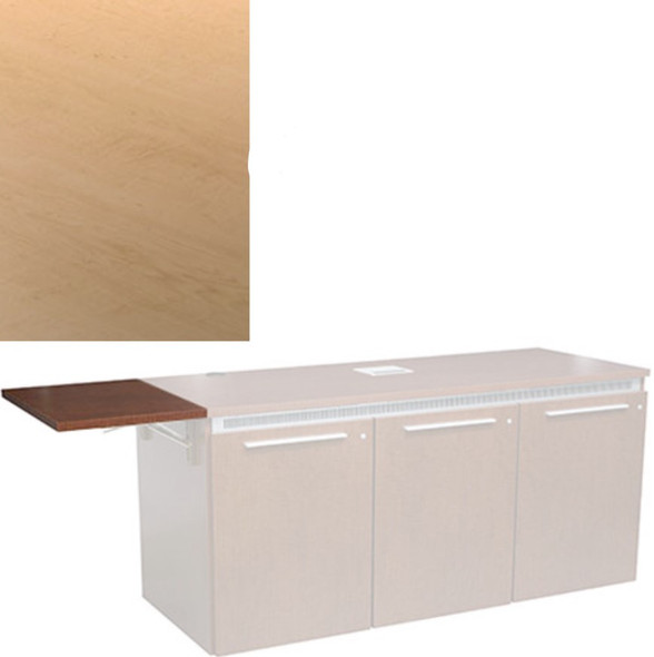 Middle Atlantic C5-FS22-HB7 22 Inch Deep C5 Flip Shelf HPL - Limber Maple