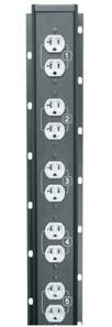 Middle Atlantic LP-42300 Legrand Vertical ZeroU Network Metered PDU, 42 Outlet