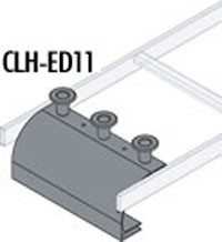 Middle Atlantic CLH-ED11-4 CABLE LADDER END DROP 11in , 4 PCS. 12 SPOOLS