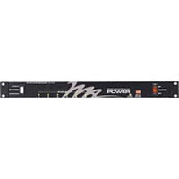Middle Atlantic PDS-620R 6 OUTLET, SEQUENCED 20 AMP CIRCUIT, RACKMOUNT POWER DISTRIBUTION W/9ft CORD, BLACK POWDERCOAT FINISH