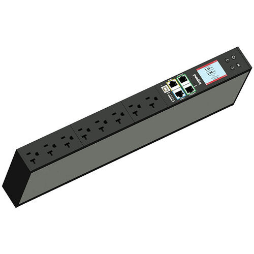 Middle Atlantic LP-41110 Network Metered 1RU PDU, 15A, 120V, 8 Outlet, TAA compliant