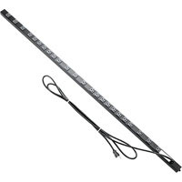 Middle Atlantic PD-2415SC 24 OUTLET, SINGLE 15 AMP CIRCUIT SURGE/SPIKE PROTECTED SLIM POWER STRIP W/9ft CORD