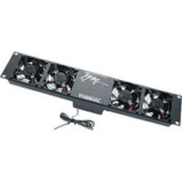 Middle Atlantic UQFP-4 ULTRA QUIET FAN PANEL WITH PROPORTIONAL SPEED FAN CONTROL, 4 FANS, 120V