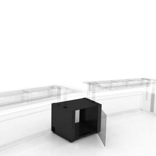 Middle Atlantic LH-BCW15 Visionline Wide Bridging Cabinet, 15º Wedge