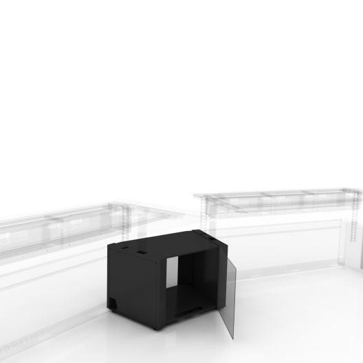 Middle Atlantic LH-BCW30 Visionline Wide Bridging Cabinet, 30º Wedge