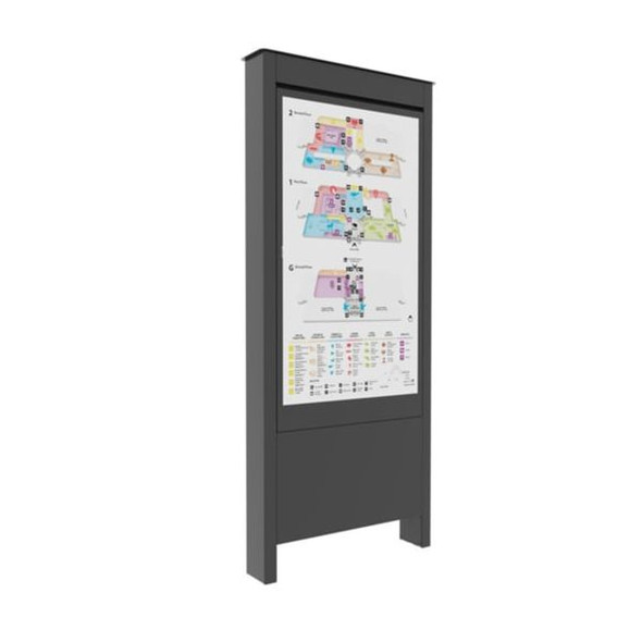 Chief OLF55BP-S Impact 55 Inch Outdoor Portrait Kiosk, Samsung OHF/A Series