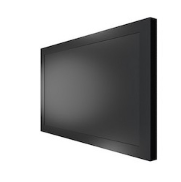 Chief LW75UB Landscape On-Wall Kiosk Black 75in